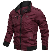 Last inn bildet i Galleri-visningsprogrammet, Ensfarget jakke med stativkrage