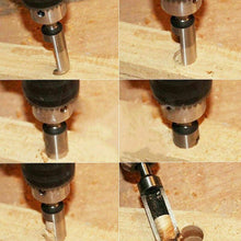 Last inn bildet i Galleri-visningsprogrammet, 8 stk karbon stål plugg kutter drill bit sett (1 / 4 '' , 3 / 8 '' , 1 / 2 '' , 5 / 8 '')