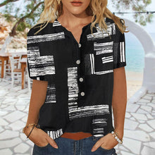 Last inn bildet i Galleri-visningsprogrammet, Printed Long Sleeve Women's Shirt