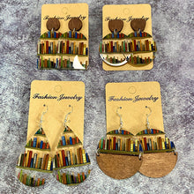Last inn bildet i Galleri-visningsprogrammet, Book Earrings / Earrings For Book Lovers