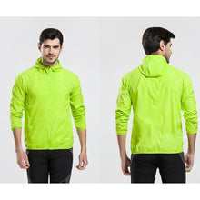 Last inn bildet i Galleri-visningsprogrammet, Ultralett vanntett jakke, unisex stil