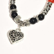 Last inn bildet i Galleri-visningsprogrammet, Heart Charm Armbånd For Kvinner