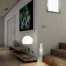 Last inn bildet i Galleri-visningsprogrammet, Uttaksveggplate med LED nattlys