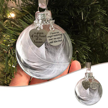 Last inn bildet i Galleri-visningsprogrammet, Christmas Feather Ball Ornamenter
