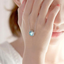 Last inn bildet i Galleri-visningsprogrammet, Aurore Borealis Silver Necklace