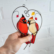 Last inn bildet i Galleri-visningsprogrammet, Kardinal fugl hjem ornament