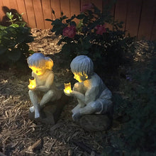 Last inn bildet i Galleri-visningsprogrammet, Harpiks dekorasjon statuer