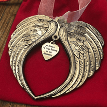 Last inn bildet i Galleri-visningsprogrammet, Englevinge Bjelle ornament