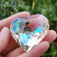 Last inn bildet i Galleri-visningsprogrammet, Hengende hjerte Suncatcher Prisme Crafts