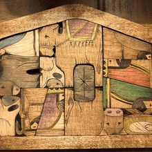 Last inn bildet i Galleri-visningsprogrammet, Jesus-puslespill i tre