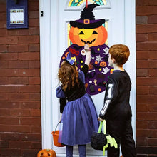 Last inn bildet i Galleri-visningsprogrammet, New DIY Halloween Felt Pumpkin Witch
