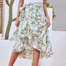 Last inn bildet i Galleri-visningsprogrammet, Floral chiffon skjørt