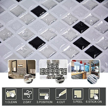 Last inn bildet i Galleri-visningsprogrammet, 3D Mosaic Tile Self-adhesive Stickers