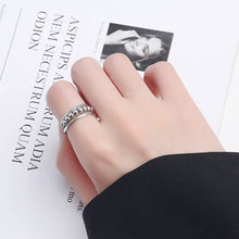 Last inn bildet i Galleri-visningsprogrammet, Anti-angst fidget ring med roterende perler