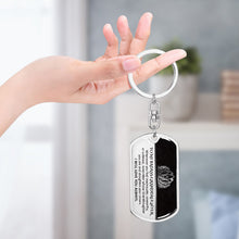 Last inn bildet i Galleri-visningsprogrammet, Keepsake for Granddaughter Keychain