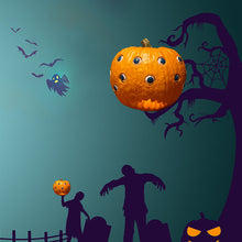 Last inn bildet i Galleri-visningsprogrammet, Skremmende Halloween-gresskar