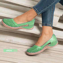 Last inn bildet i Galleri-visningsprogrammet, Woman Round-toe Hollow-out Breathable Flat Sandal