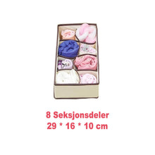 Last inn bildet i Galleri-visningsprogrammet, Sammenleggbar Skap Undertøy Arrangør (4 stykker / 1 sett)