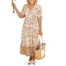 Last inn bildet i Galleri-visningsprogrammet, Lady Summer V-hals Bohemian Dress