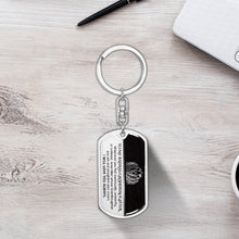Last inn bildet i Galleri-visningsprogrammet, Keepsake for Granddaughter Keychain
