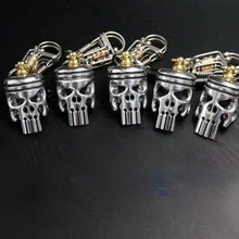 Last inn bildet i Galleri-visningsprogrammet, Piston Art Skull nøkkelring
