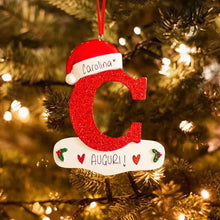 Last inn bildet i Galleri-visningsprogrammet, DIY Letters Christmas Hanging Ornaments