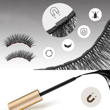 Last inn bildet i Galleri-visningsprogrammet, Magnetiske øyevipper med eyeliner