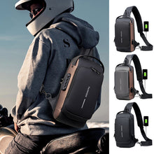 Last inn bildet i Galleri-visningsprogrammet, USB Charging Sports Sling Anti-tyveri skulderveske
