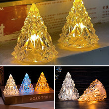 Last inn bildet i Galleri-visningsprogrammet, Mini LED Crystal Juletre Nattlys