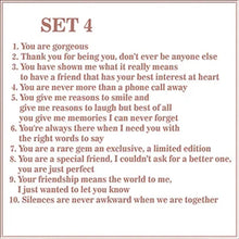 Last inn bildet i Galleri-visningsprogrammet, "Reasons Why You Are My Friend" Friendship Gift
