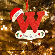 Last inn bildet i Galleri-visningsprogrammet, DIY Letters Christmas Hanging Ornaments