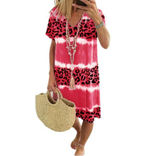 Last inn bildet i Galleri-visningsprogrammet, Women's Sexy Leopard Print Casual Midi Skirt