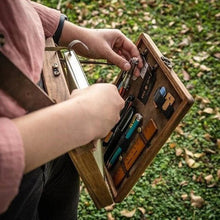 Last inn bildet i Galleri-visningsprogrammet, A5 Forfattere Messenger Boks i Tre