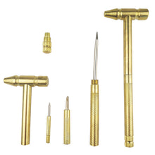 Last inn bildet i Galleri-visningsprogrammet, 6 in1 Micro Mini Multifunction Copper Hammer