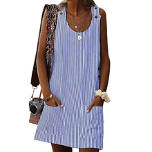 Last inn bildet i Galleri-visningsprogrammet, Striped pocket dress