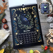 Last inn bildet i Galleri-visningsprogrammet, 2023 Dark Forest Månekalender Mystiske dyrs kalender
