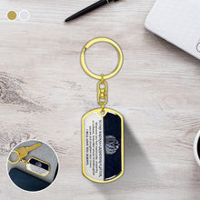 Last inn bildet i Galleri-visningsprogrammet, Keepsake for Granddaughter Keychain
