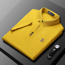 Last inn bildet i Galleri-visningsprogrammet, Ensfarget polo t-skjorte for menn
