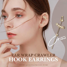 Last inn bildet i Galleri-visningsprogrammet, Ear Wrap Crawler Hook Øredobber
