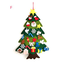 Last inn bildet i Galleri-visningsprogrammet, DIY følte juletre （Beste gave til barn）
