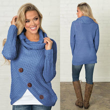 Last inn bildet i Galleri-visningsprogrammet, Irregular Ladies High Collar Sweater
