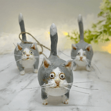 Last inn bildet i Galleri-visningsprogrammet, Kitty miniatyrskulptur
