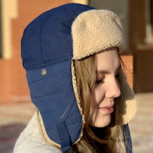 Last inn bildet i Galleri-visningsprogrammet, Vintage ear protection fleece hat
