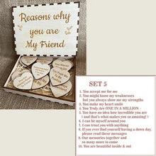 Last inn bildet i Galleri-visningsprogrammet, "Reasons Why You Are My Friend" Friendship Gift
