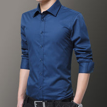 Last inn bildet i Galleri-visningsprogrammet, Slim fit stretchy herreskjorte

