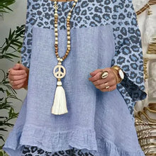 Last inn bildet i Galleri-visningsprogrammet, Leopard-trykk Topp og Shorts Sett for Kvinner
