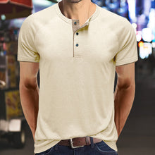 Last inn bildet i Galleri-visningsprogrammet, Henley Collar sommer T-skjorte for menn
