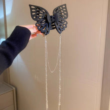 Last inn bildet i Galleri-visningsprogrammet, Butterfly Cutout Dusk Stor Hårklemme
