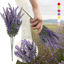 Last inn bildet i Galleri-visningsprogrammet, Utendørs kunstige lavendelblomster
