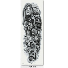Last inn bildet i Galleri-visningsprogrammet, Full Arm sleeve Tattoo Waterproof temporary tattoo Sticker
